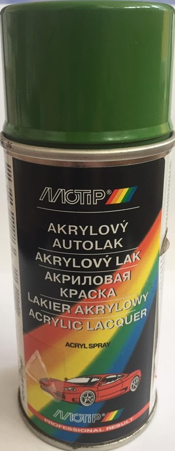 SD5111 MOTIP akrylový autolak ŠKODA ZELENÁ OAZA 150ml SD5111 MOTIP