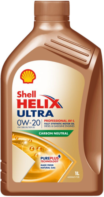 SHE0W20AVL-1L SHELL Helix Ultra Professional AV-L 0W20 1L SHELL