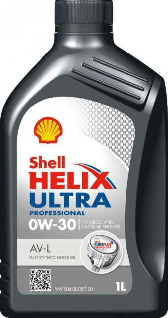 SHE0W30AVL-1L SHELL 0W30 - 1L - HELIX ULTRA AV-L - VW 504.00/507.00 - SHE0W30AVL-1L SHELL