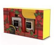 SHP4 Vánoční set AREON HOME PERFUME 150 ml + CANDLE - Vanilla & Vanilla Black Areon 