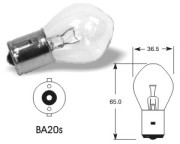 50120735 BOSMA žárovka 12V 35W Ba20s BOSMA